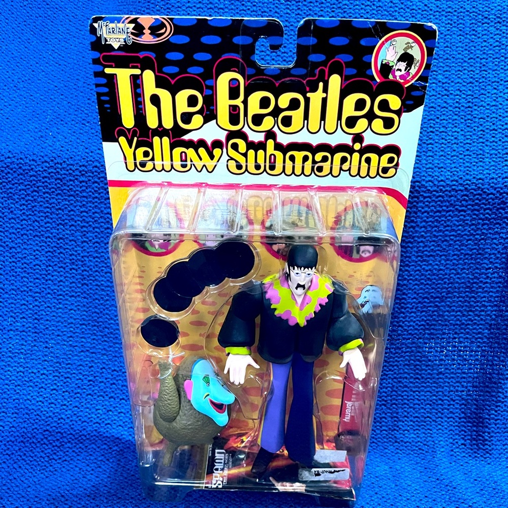 McFarlane The Beatles John Lennon Yellow Submarine Figure 1999 Blue Meanie